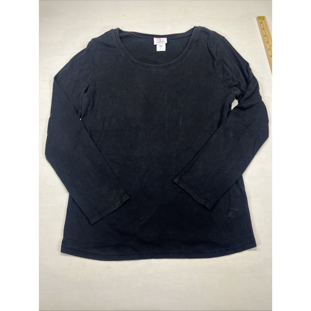 Oh baby by motherhood large black‎ long sleeve top